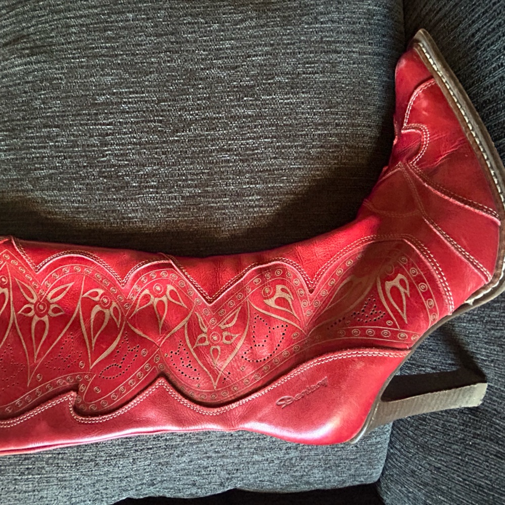 Beautiful Red Boots
